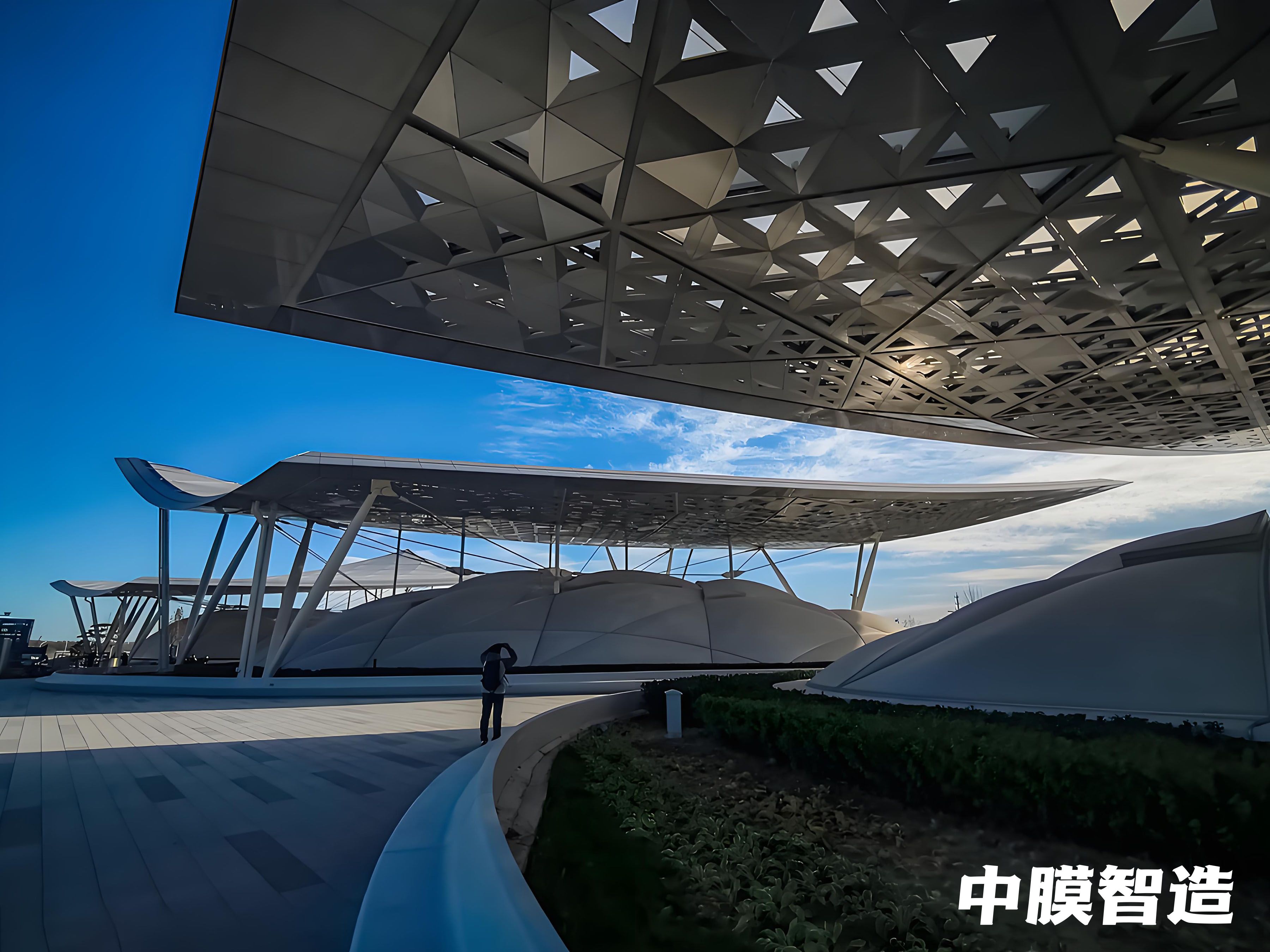北京城市副中心站“京帆”屋盖2
